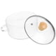 thumbnail image 2 of Olla de vidrio para cocinar Olla de vidrio con tapa Cacerola de vidrio Utensilios de cocina de vidrio transparente para sopa Leche, 2 of 7