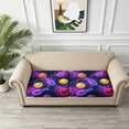 thumbnail image 4 of Couch Cushion Covers 3 Pcs Dazzling Bowling Sports Stretch Sofa Cushion Slipcovers Modern Ball Sport Purple Soft Sofa Cover Elastic Non-Slip Sofa Seat Cover Furniture Protector, 4 of 7