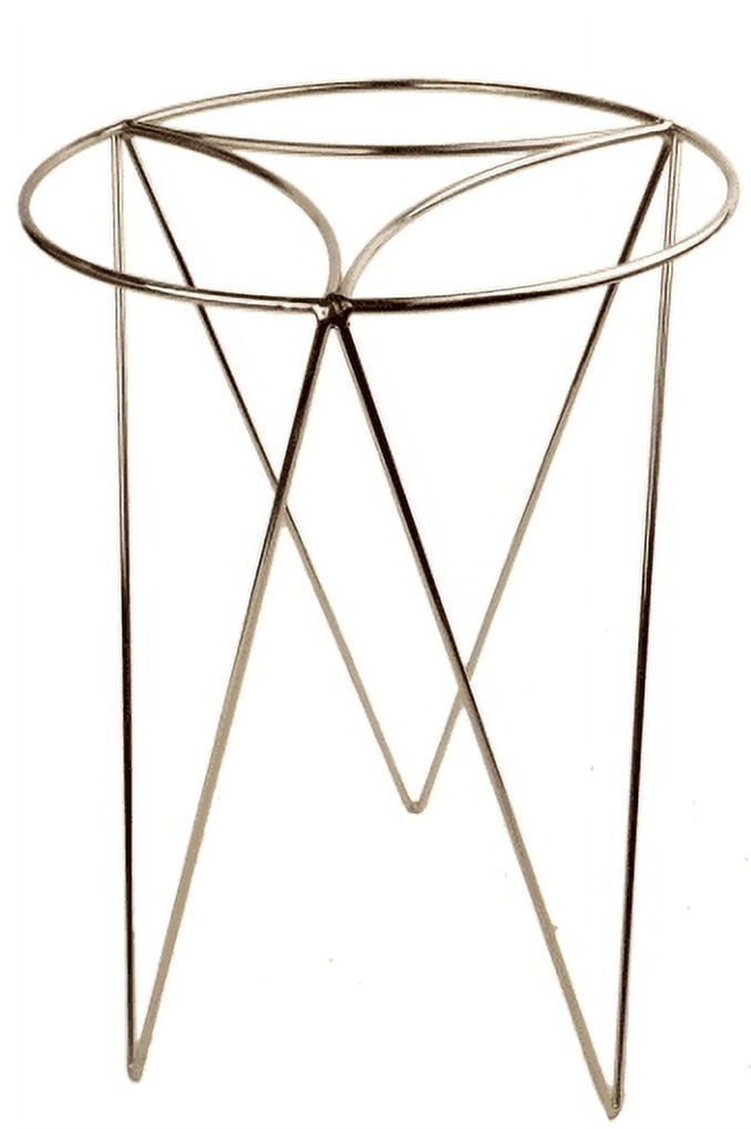 (2 pack) Mainstays 13 inch High Gold Metal Plant Stand