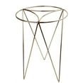 thumbnail image 2 of Mainstays 13 inch High Gold Metal Plant Stand, 2 of 7
