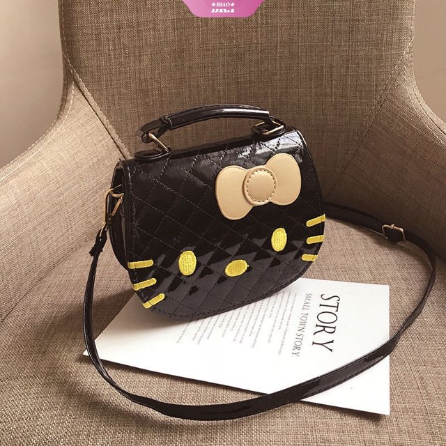 Bolsos Para Niños De La Versión Coreana De Moda Princesa Dibujos Animados Hello Kitty Bolso De Hombro Para Niñas Regalo Fivean unisex
