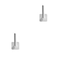 thumbnail image 4 of Advancent L-Shape Punch-Free Hooks Professional Door Wall Storage Racks Self-adhesive Hats Hanger Mounted Multifunctional Holder Blanco 2piezas Advancent CBP341371, 4 of 6