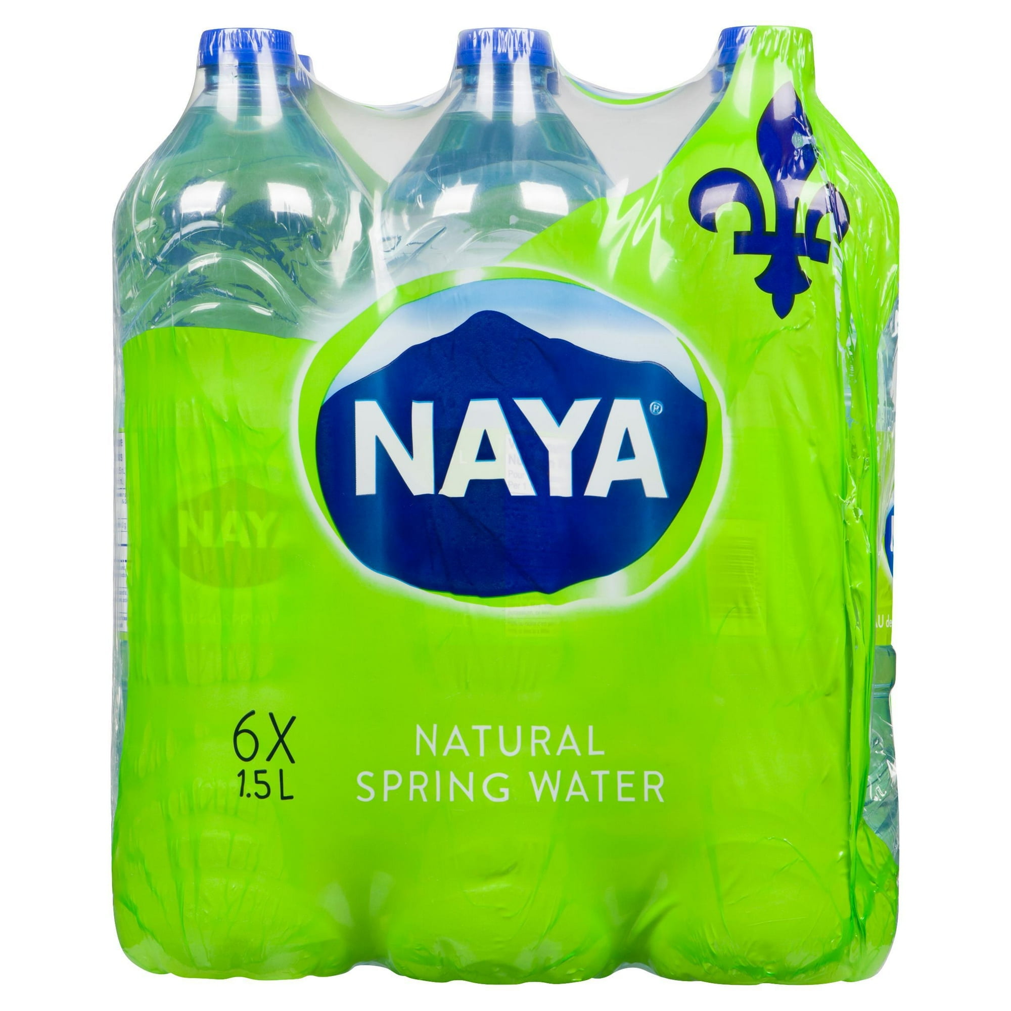 Eau de source naturelle Naya 6 x 1,5 l