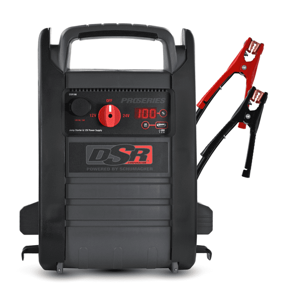 Schumacher Electric DSR Pro 4400A Heavy-Duty Car Battery Jump Starter and Portable Power Station, For 12V/24V Automotive and Marine Batteries, DSR166