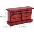 thumbnail image 2 of Miniature Bureau, 1:12 Miniature Bureau Model Decorative Solid, 2 of 5