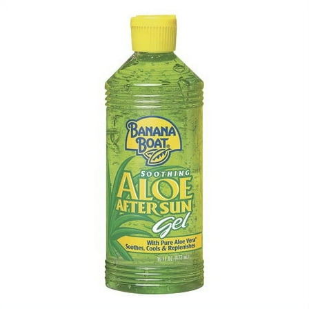 Banana Boat Soothing Aloe After Sun Gel, 16 Oz, 6 Pack