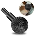thumbnail image 1 of JIAHAOO Carbon Steel Sphere Rotary Grinding Head 12000 RPM Speed Rating For Wood Plastic Resin Stone Material Processing, 1 of 6