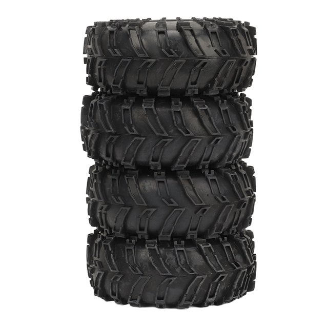 RC Crawler Rubber Tire, 5.4in Tread Diameter 2.1in Tread Thickness RC Car Tires for Accessory