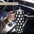 thumbnail image 6 of 40oz Ghost Tumbler With Handle,Halloween Tumbler with Lid and Straw Stainless Steel Insulated Coffee Cups Halloween Gifts for Women, 6 of 6