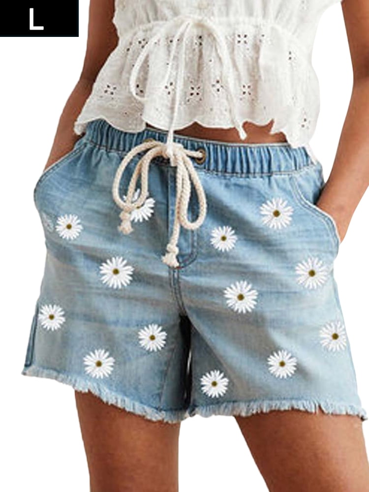 mid waisted shorts