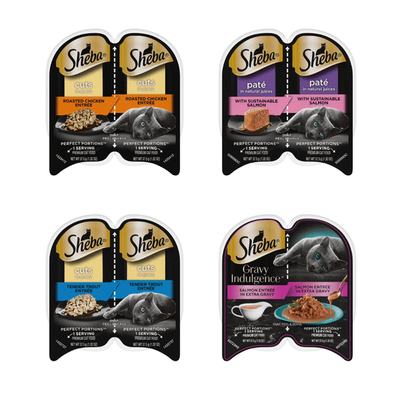 Sheba Cat Café Collection – 12 Variety Pack