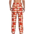 thumbnail image 3 of Xecao Tomatoes And Chili Men's Straight Lounge Pajama Pants: The Ultimate in Comfortable Sleepwear, 3 of 9