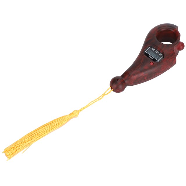 Digital Beads Counter, Safe Beads Counter With Tassel, Plastic Practical Portable For Family Meditations, Finger Exercises Special Gifts Friends