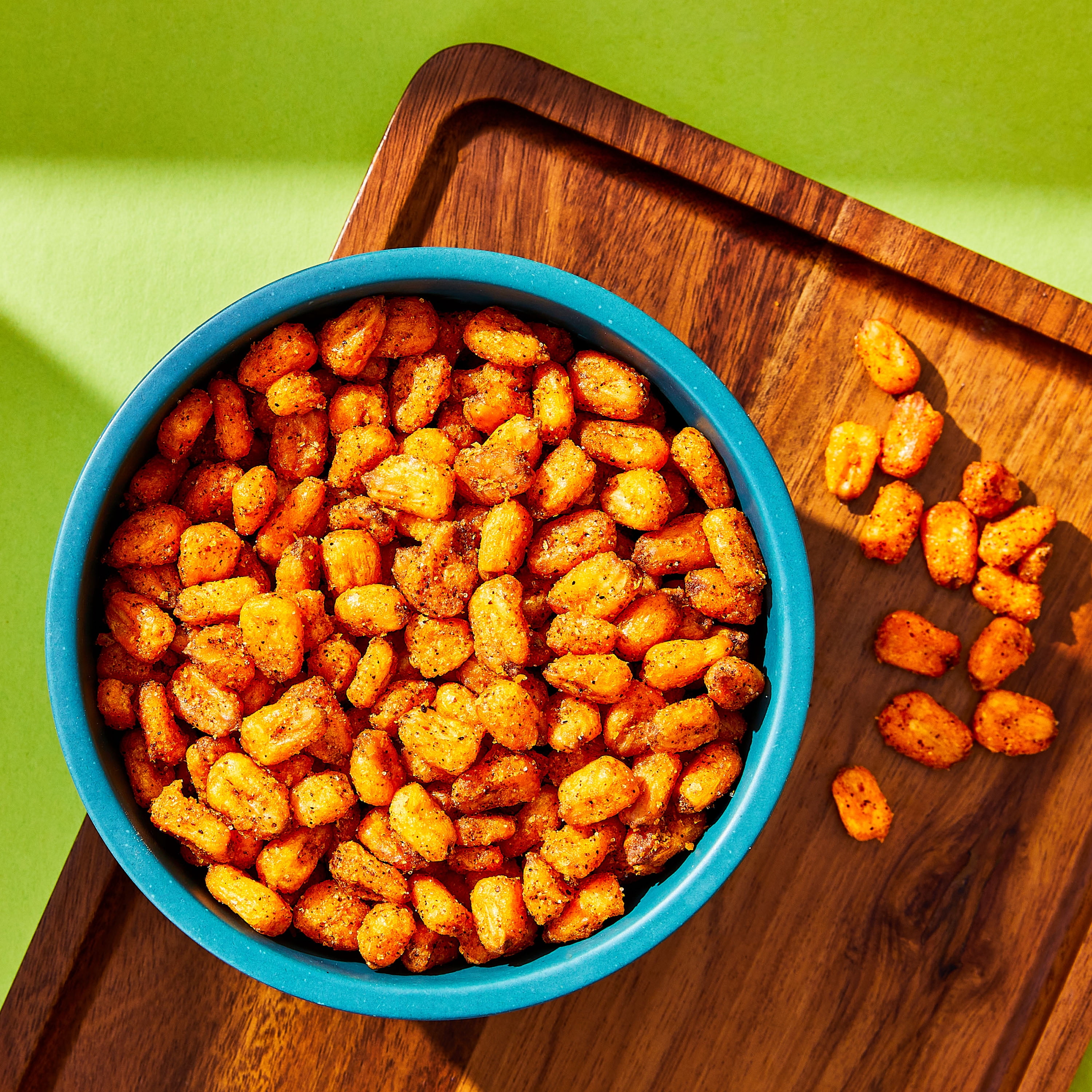 bettergoods Guajillo Pepper & Lime Toasted Corn Nuts, 7 oz Tub