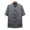 Dark Gray, variant on Traditional Chinese Men's Shirt Kung Fu Short Sleeve Summer Mens Clothes Loose Mock Neck Graphic Casual Top