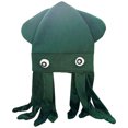 thumbnail image 7 of lcziwo Women's Plush Squid Halloween Hat Solid Color Masquerade Cosplay Party Funny Caps, 7 of 7