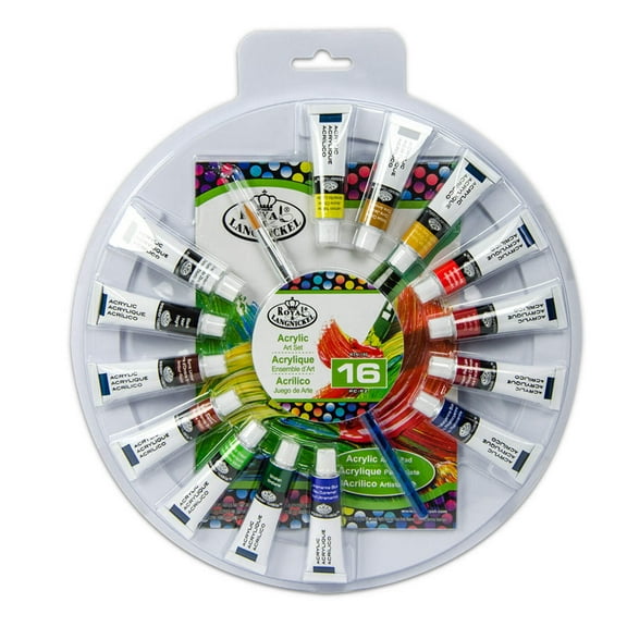 Royal & Langnickel Acrylic Color Wheel Art Set - 16pc