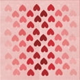 thumbnail image 1 of Ahgly Company Indoor Square Patterned Pink Area Rugs, 5' Square, 1 of 6