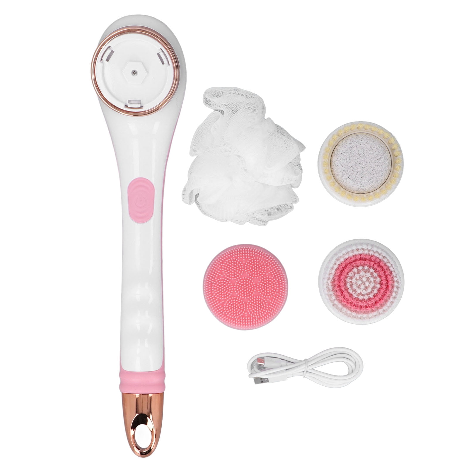 Electric Body Cleaning Brush Set, IPX7 Waterproof Powerful Electric