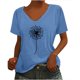 thumbnail image 1 of Camiseta sin mangas con cuello en V y estampado informal elegante para mujer OAVQHLG3B Store  lin121212, 1 of 5