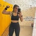 thumbnail image 3 of Seamless Leggings for Women Butt Lifting High Waist Yoga Pants Scrunch Booty Leggings Workout Tights, 3 of 14