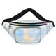 thumbnail image 1 of Riñoneras holográficas Apuakthei, cinturón ajustable para festivales, correr, riñonera impermeable con bolsillos, 1 of 5
