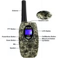 thumbnail image 5 of Walkie Talkies para niños con camuflaje Rt628, 1 par, teclado con bloqueo Vox de largo alcance, juguetes para niños, regalos para cumpleaños y vacaciones, fácil de usar para acampar y hacer senderismo, 5 of 5