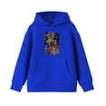 thumbnail image 4 of Five Nights at Freddy's Animatronic Characters Boy's Royal Blue Sweatshirt-XL, 4 of 6