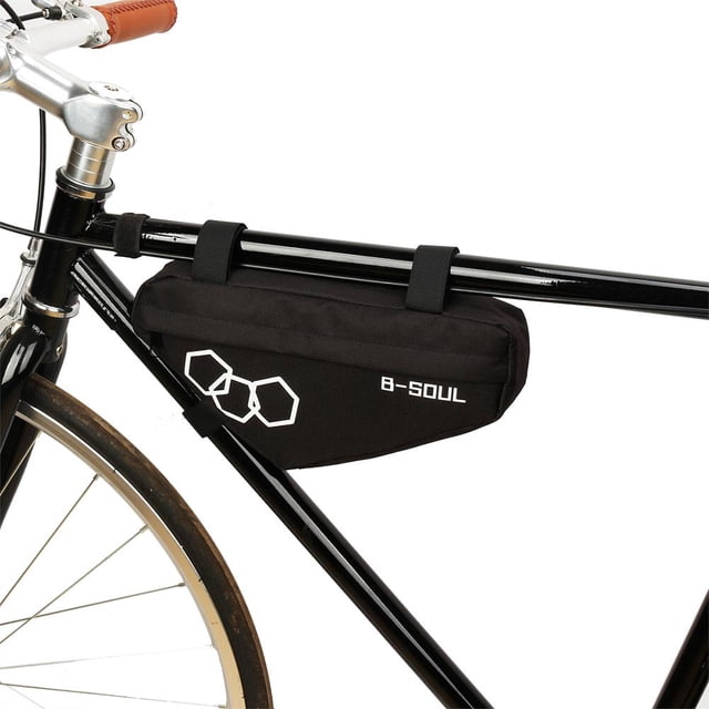 Bicicleta Triángulo Marco Bolsa Completamente impermeable Tubo frontal Ciclismo Bolsa Bicicleta Herramienta de almacenamiento