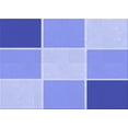 thumbnail image 1 of Ahgly Company Indoor Rectangle Patterned Royal Blue Area Rugs, 2' x 3', 1 of 1