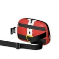 thumbnail image 2 of Red Christmas Santa Costume Pattern Cute Fanny Packs for Women,Travel Waterproof Crossbody Fanny Bags Waist Purse for Women Anti Theft Adjustable Strap for Running Travel Cycling, 2 of 6