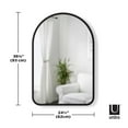thumbnail image 4 of Umbra Hub Arched Mirror, 4 of 4