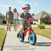 Toddler Balance Bike with Adjustable Helmet – Lightweight No Pedal First Bike for Ages 18 Months to 4 Years – Maintenance-Free 10 Tires – Adjustable Seat – Madd Gear My 1st ZBike