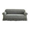 thumbnail image 1 of Sofá de tapa del sofá Sofá, reemplazo de muebles de decoración para el hogar de confort para el reemplazo del protector de muebles con falda estirable para el doble sofá, 1 of 8