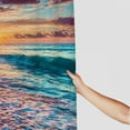 thumbnail image 3 of Patifu Sunset Ocean Beach Bathroom Shower Curtain Set with Hooks 36"x72, 3 of 7