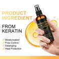 thumbnail image 5 of Sérum y spray capilar de queratina para controlar el encrespamiento y proteger del calor, tratamiento sin enjuague para cabello dañado, 100 ml, 5 of 5