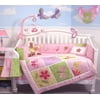 SoHo Butterflies Meadows Baby Crib Nursery Bedding Set