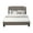 Brown, variant on Leonel Signature Queen Size Upholstered Panel Bed with Nailhead Trim, Multiple Colors