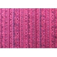 thumbnail image 1 of Ahgly Company Indoor Rectangle Abstract Pink Modern Area Rugs, 8' x 10', 1 of 4