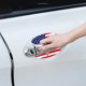 thumbnail image 4 of Pegatinas de mango de coche del Día de la Independencia | Diseño de raya patriótica de estrella tricolor rojo azul blanco | Adhesivo autoadhesivo impermeable a prueba de arañazos | Calcomanía de, 4 of 6