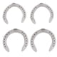 thumbnail image 1 of Kit de herradura de aleación de aluminio de alta para carreras de caballos adecuado para caballos activos juego de 4 Uds Aplicable para Palmas de Herradura ANGGREK  Otros, 1 of 8