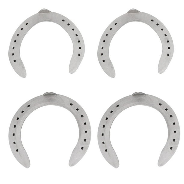 Kit de herradura de aleación de aluminio de alta para carreras de caballos adecuado para caballos activos juego de 4 Uds Aplicable para Palmas de Herradura ANGGREK Otros