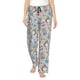 thumbnail image 1 of Balery Summer Time With Gnome Pantalones de pijama para mujer, pijamas ultraligeros, pantalones de estar por casa-X-Large, 1 of 6