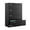 Black, variant on Fesbos Metal Lateral File Cabinets with Lock, 4 Drawer 28.5" Wide Filing Cabinets,Hanging Letter/Legal/F4/A4 Size, Assembly Required - Black