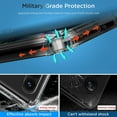 thumbnail image 6 of Samsung Galaxy Z Fold 3 5G Case [Enhanced Corner Protection] Non-Yellowing Crystal Soft TPU Bumper Shockproof Hard Clear Back Cover 2021, 6 of 7