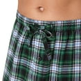 thumbnail image 6 of Hanes Men's Flannel Plaid Pajamas Set, 2-Piece, Sizes S-XXL, Green, 6 of 6