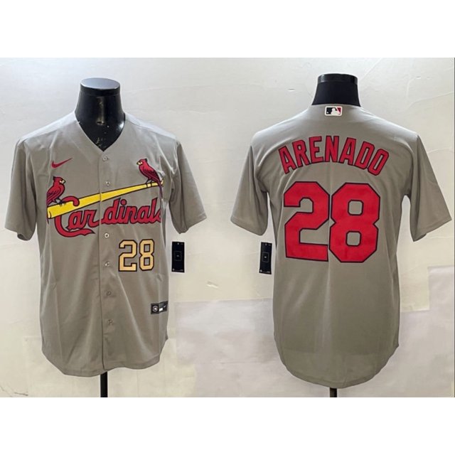 St.Louis Cardinals Baseball Jersey Men'S Embroidered Fan Edition