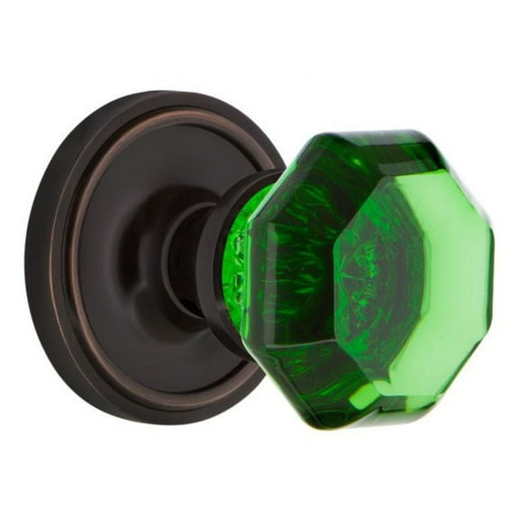 Nostalgic Warehouse Clawae_Sd_Nk Classic Solid Brass Rose Single Dummy Door Knob - Bronze