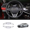 thumbnail image 2 of Silver Steering Wheel Shift Paddle Transmission Extended for Toyota for Camry 2018 - 2023-, 2 of 4