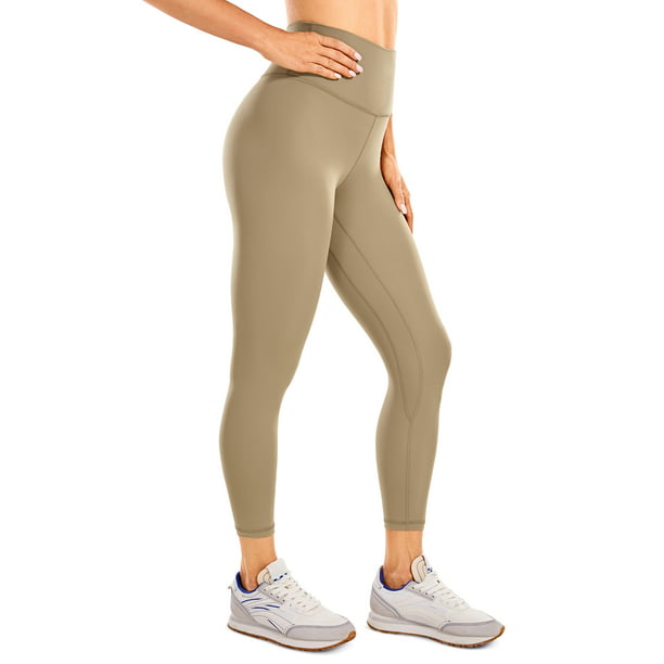 CRZ YOGA Women's High Waisted Workout Leggings Yoga Capris Yoga Crop - Naked  Feeling Soft - 21 Inches - Walmart.com